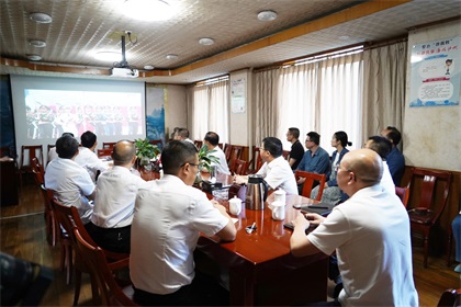 瀘天化股份公司領(lǐng)導(dǎo)班子和各基層黨組織集體收看慶祝中國共產(chǎn)黨成立100周年大會(huì)