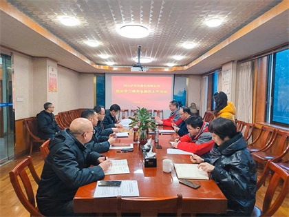 瀘天化股份公司領(lǐng)導(dǎo)班子召開黨史學(xué)習(xí)教育專題民主生活會