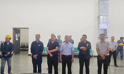 省應急管理廳率隊蒞臨瀘天化股份公司督查安全生產(chǎn)月活動開展情況