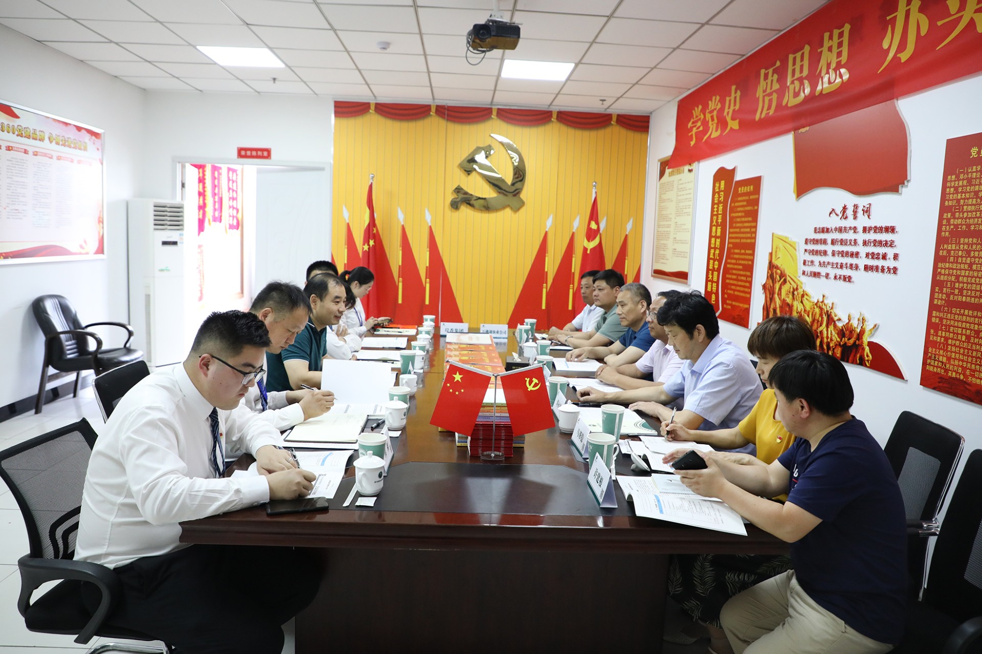 黨建共建促發(fā)展，合作共贏譜新篇